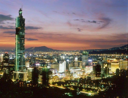 去台湾必游景点：台北101大楼