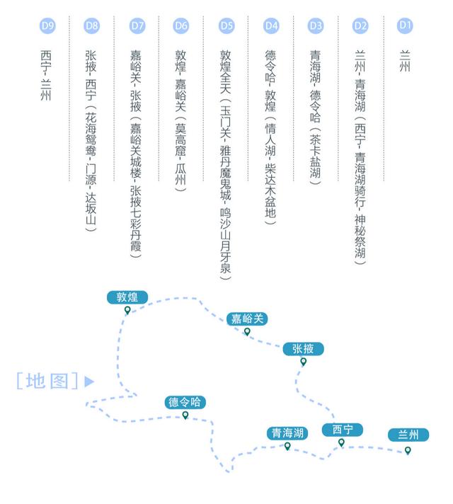 西北经典大环线!9日王牌线路行程!
